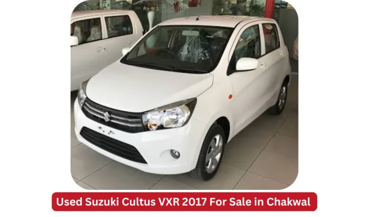 Used Suzuki Cultus VXR 2017 For Sale in Chakwal